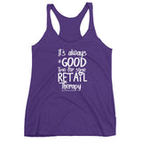 Shop Life™ Retail Therapy Racerback Tank