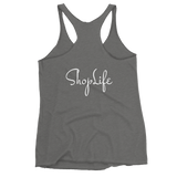 Shopping is My Cardio Racerback Tank