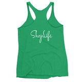 Shopping is My Cardio Racerback Tank