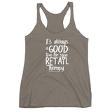 Shop Life™ Retail Therapy Racerback Tank