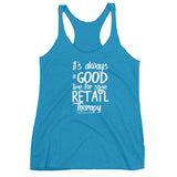 Shop Life™ Retail Therapy Racerback Tank
