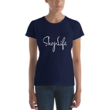Shop Life™ Ladies Fashion Fit Short Sleeve T-Shirt