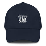 Shopping is My Cardio Dad Hat for Women!