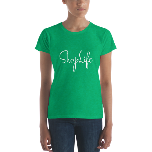 Shop Life™ Ladies Fashion Fit Short Sleeve T-Shirt