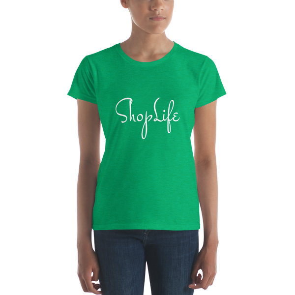 Shop Life™ Ladies Fashion Fit Short Sleeve T-Shirt