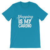 Shopping is My Cardio Short-Sleeve Unisex Jersey T-Shirt