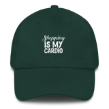 Shopping is My Cardio Dad Hat for Women!