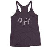 Shopping is My Cardio Racerback Tank