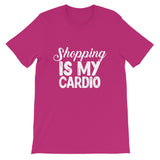Shopping is My Cardio Short-Sleeve Unisex Jersey T-Shirt