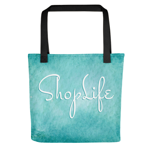 Shop Life™ Watercolor Tote Bag - Ocean