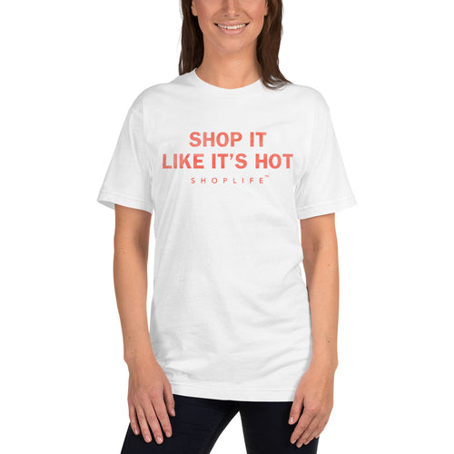 Shop Life™ Shop It Like It's Hot in Living Coral T-Shirt