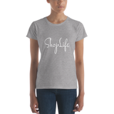 Shop Life™ Ladies Fashion Fit Short Sleeve T-Shirt